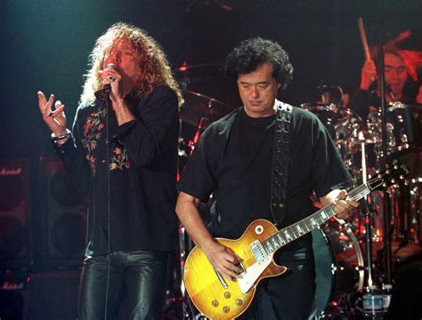 Jimmy Page & Robert Plant from United Kingdom. . Page and plant